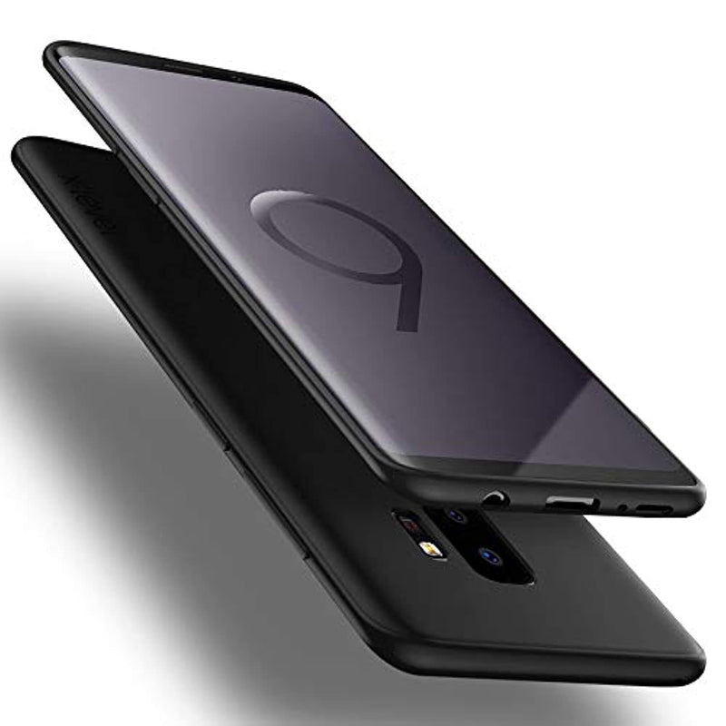 X-level Samsung Galaxy S9 Plus Case, Slim Fit Soft TPU Ultra Thin S9 Plus Mobile Phone Cover Matte Finish Coating Grip Phone Case for Women Compatible Samsung Galaxy S9 Plus