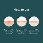 Hero Cosmetics, Mighty Patch, Micropoint for Blemishes, 6 Patches