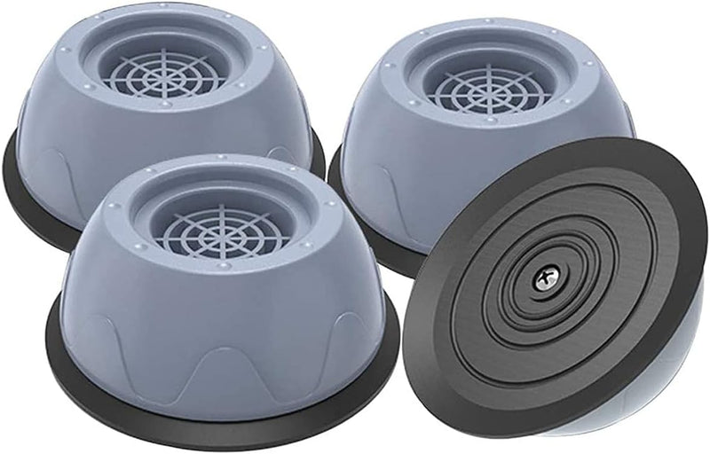 RXXR 4 Pcs Anti-Vibration Rubber Washing Machine Feet Pads Non Slip and Noise Reducing Rubber, Rubber Block Anti Walk Washer Pads for Any Washer and Dryer Machine