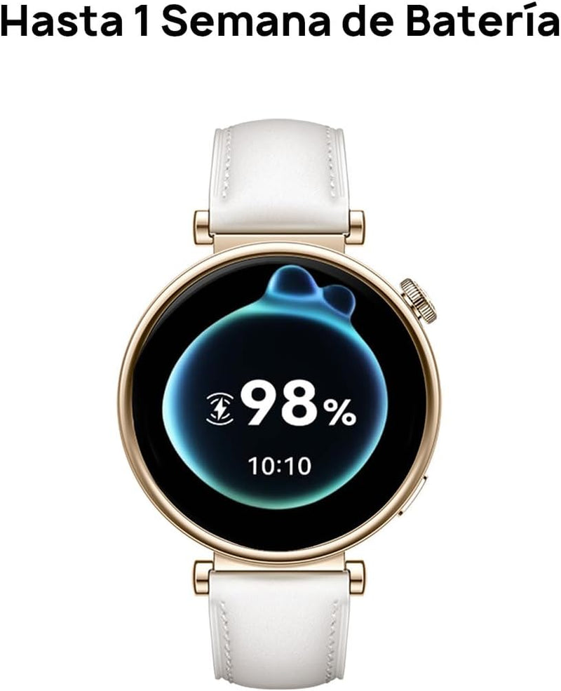 HUAWEI Watch GT4 46mm Smartwatch, Upto 2-Weeks Battery Life, Dual-Band Five-System GNSS Positioning, Pulse Wave Arrhythmia Analysis, 24/7 Health Monitoring, Compatible with Android & iOS, Black