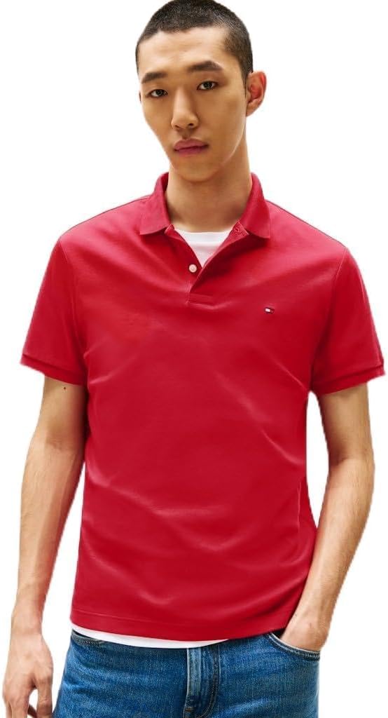 Mens LIQUID COTTON REG SE S/S Polo (pack of 1)