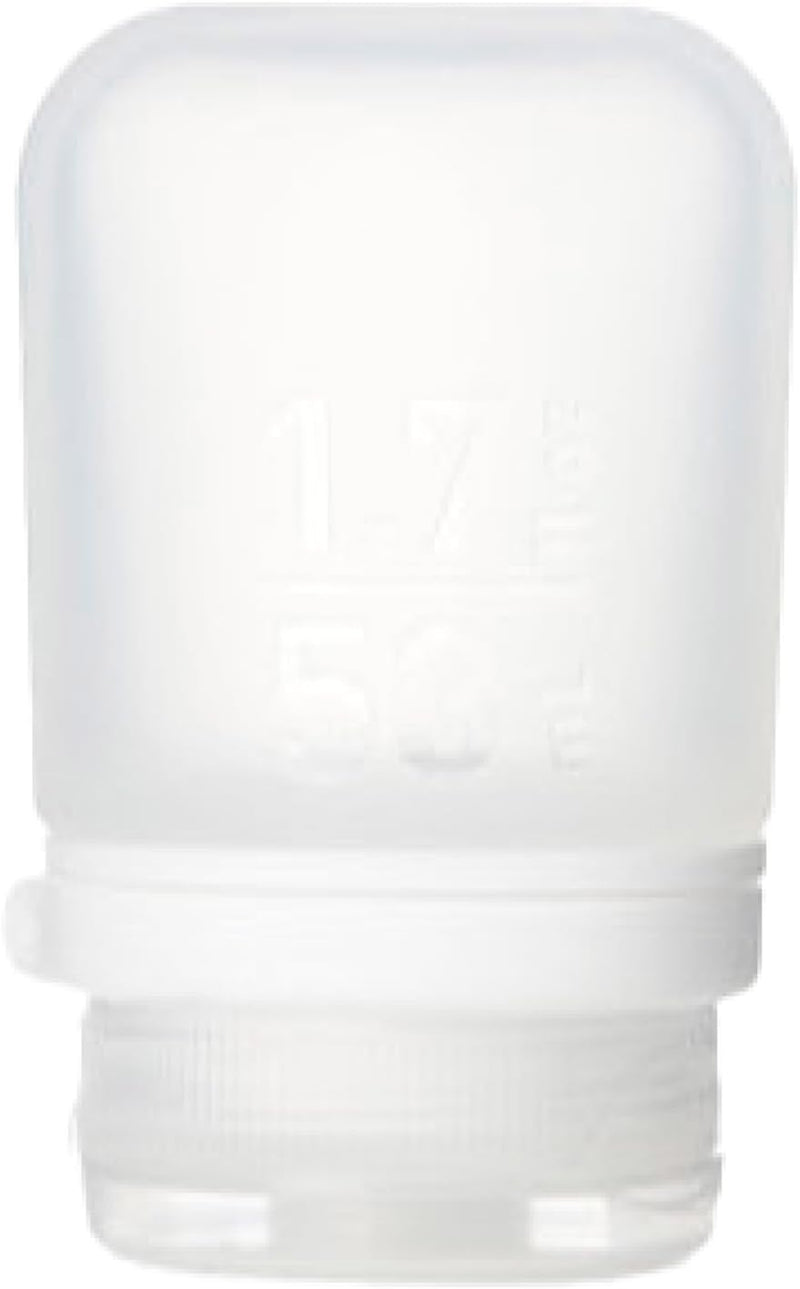 humangear GoToob, Small Parent, Humangear Gotoob+ Silicone Travel Bottle With Locking Cap, Small (1.7oz)