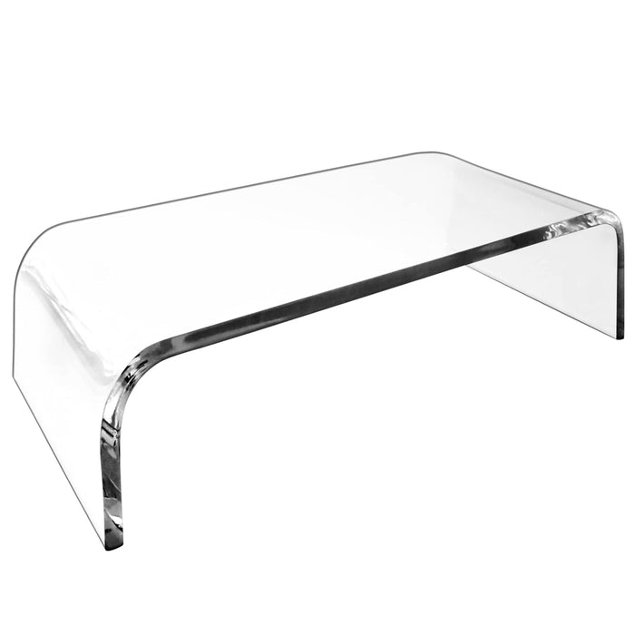 Mnixy AMT Premium Acrylic Monitor Stand - Clear Monitor Riser