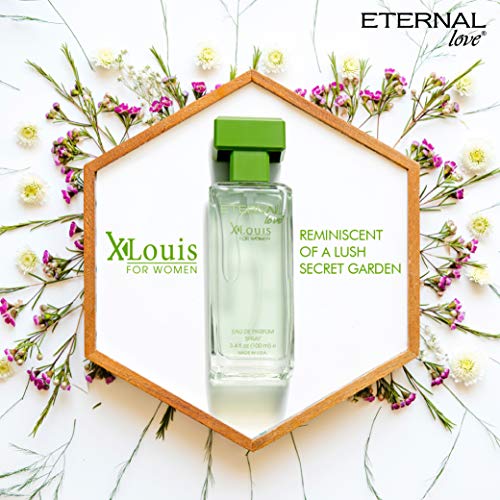 Eternal Love Eau De Parfum X-Louis For Women 100ml & Refreshing Perfumed Body Spray X-Louis For Women 200ml | Combo Set of Perfume & Deodorant Spray