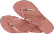 Havaianas Slim Brasil Logo womens Flip Flops