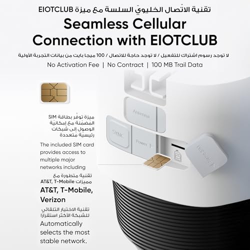 eufy Security 4G LTE Cam S330 with Wi-Fi, 4K UHD Pan Tilt, Wireless, Solar Powered with Solar Panel, AI Human/Vehicle Tracking