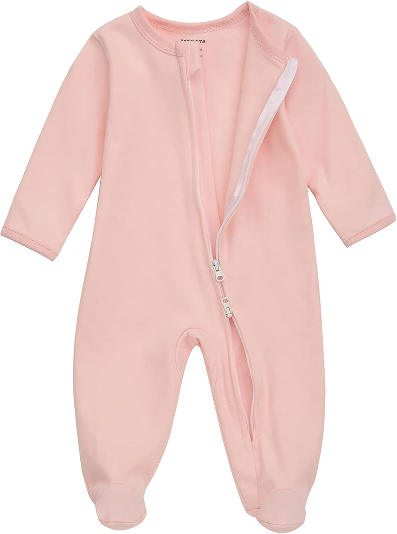 Aablexema Unisex Baby Baby Footie Pjs baby footie pjs