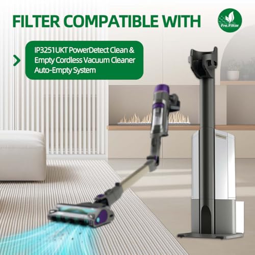 Auto-Empty System Filter Replacement for Shark IP3251UKT PowerDetect Clean & Empty Cordless Vacuum Cleaner - Part # XHFIP3251 XAFFIP3251