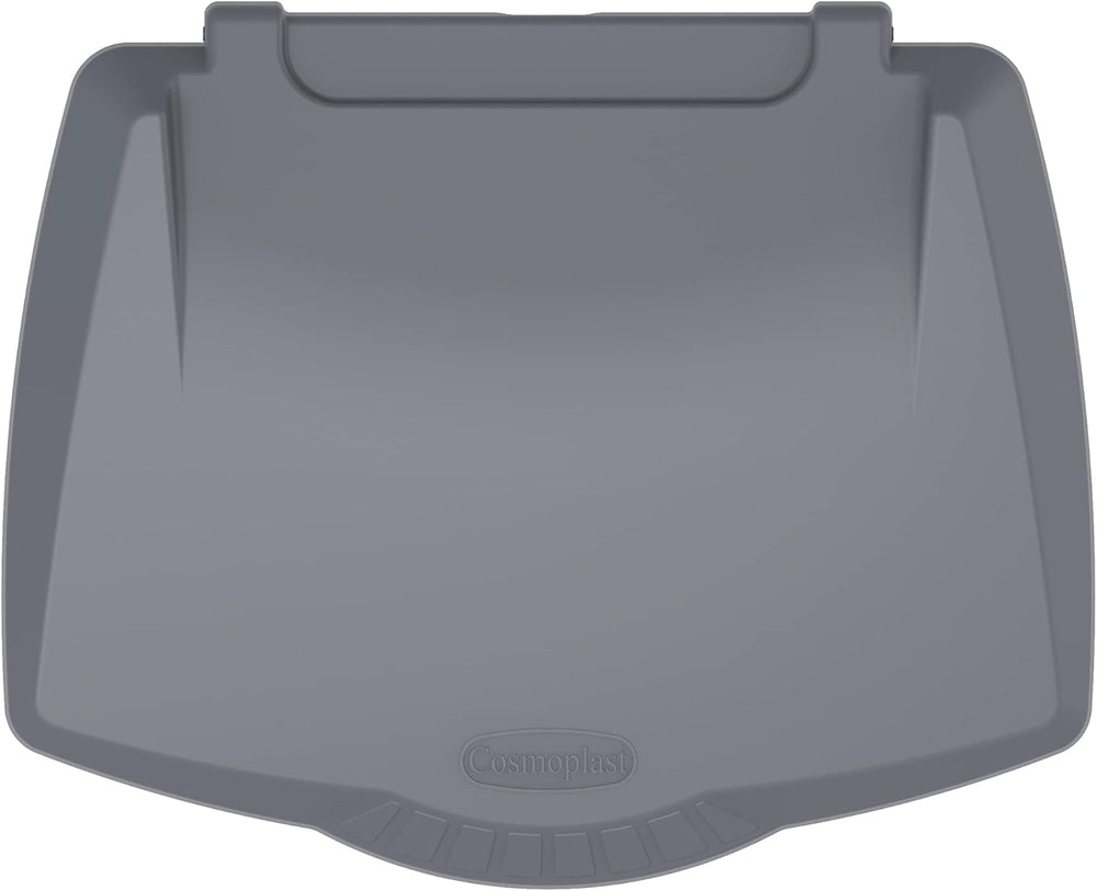 Cosmoplast 70L Step on Waste Bin with Pedal, Dark Grey
