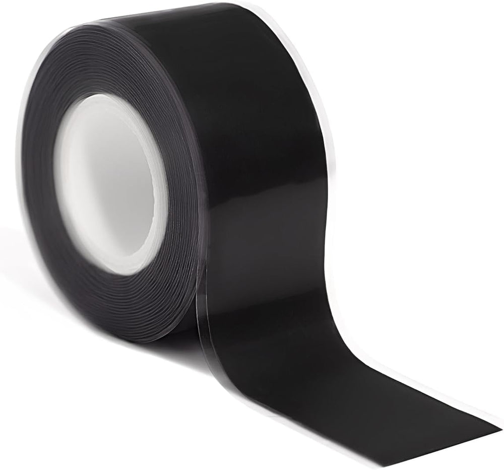 Silicon Grip Tape for Pull Up Bar - Non-Slip Fusion Silicon Wrap for Barbells, Dumbbells, Sports and Gym Equipment - Waterproof Rubber Tape for Handles -1 Inch X 10 FT