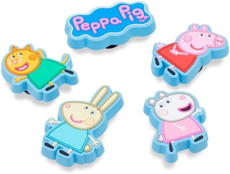 Crocs 5-Pack Peppa Pig Shoe Charms | Jibbitz