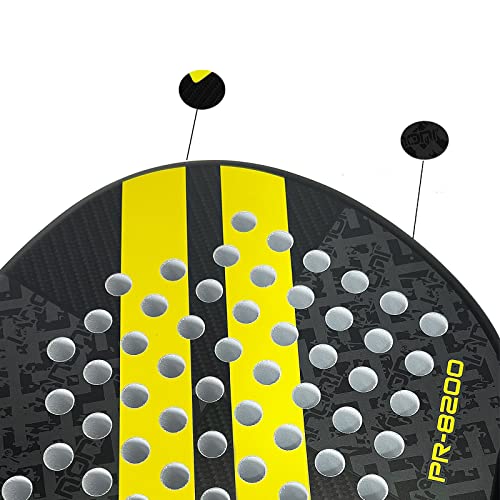 ianoni Paddle Tennis Racket Carbon Fiber Surface with EVA Memory Flex Foam Core POP Padle Racquts