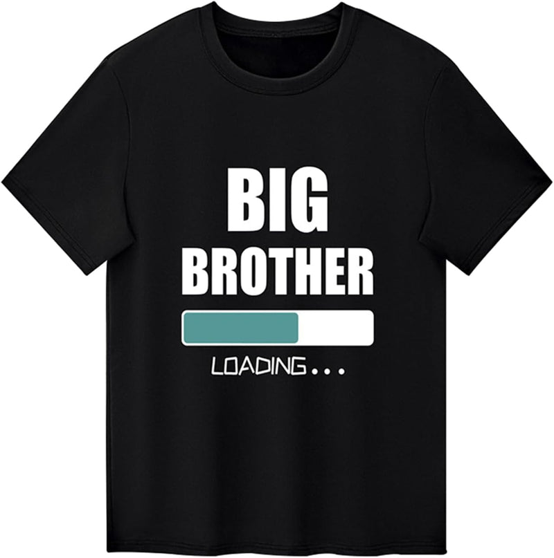 Kids Baby Boy Promoted to Big Brother T Shirts Tops Toddler Big Bro Announcement Tees Clothes Novelty Gift Summer Outfit