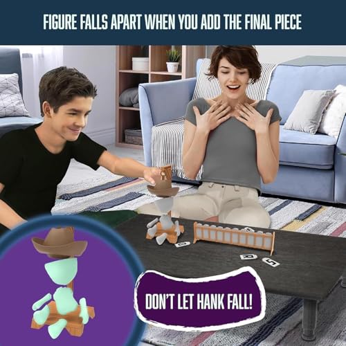 Hangman Magnetic Word Game, Magnetic Hangman Board Game, Guess The Word Before Hank Falls for Game Night (non-luminous)