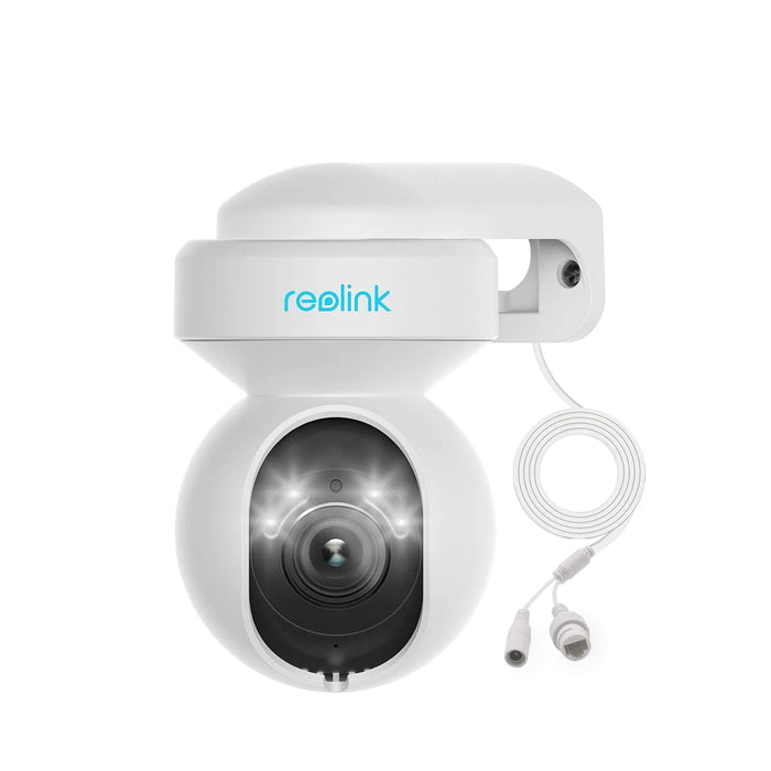 Reolink 5MP E1 Outdoor PTZ Out Door WiFi Security Camera with Motion Spotlights, Auto Tracking, 2.4 / 5GHz Wi-Fi Home Surveillance Cam, Color Night Vision, 3X Optical Zoom, Human/Vehicle Alerts
