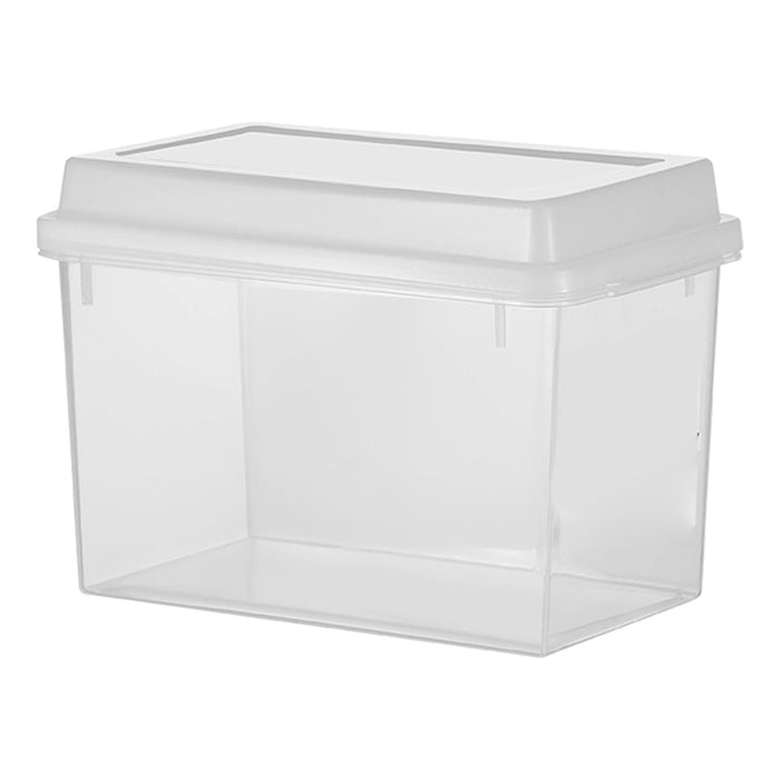 Bread Storage Container Freezer Plastic Sealed Sandwich Saver Box with Lid for Kitchen Fridge 3.4L