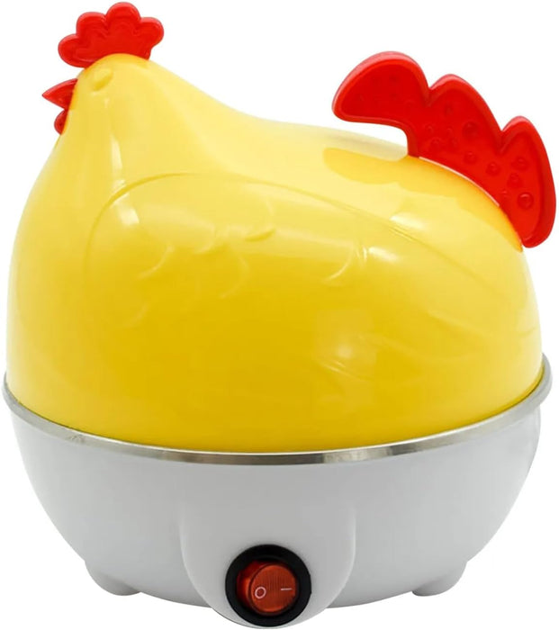 ECVV Multi-functional Electric Eggs Boiler Chicken Egg Cooker Cooker Steamer Home Kitchen Use | 7 Egg Capacity Multifunction Electric Boiled Egg Maker Food Steamer | Random Color |