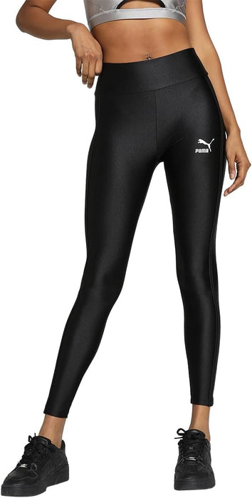 PUMA Womens Black T7 High Waist Leggings