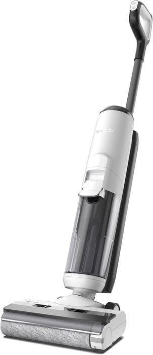 Tineco iFloor 5 Breeze Complete Wet/Dry Vacuum Cleaner, One-Step Vacuum for Hard Floors, Edge Cleaning <0.5 cm, Triple Battery Life, Self-Cleaning, Lightweight Wireless Suction Wiper, Blue