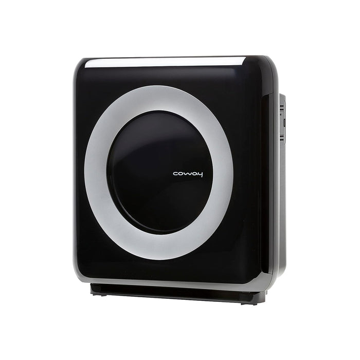 COWAY Air Purifier for Large Home Bedroom 1,748ft², USA Best Air Purifier by NYT, 3-in-1 Filter, GreenHEPA, Air Quality Monitor, Removes 99.99% Pet, Dust, Odours, Allergies, Quiet 24db, Mighty Black