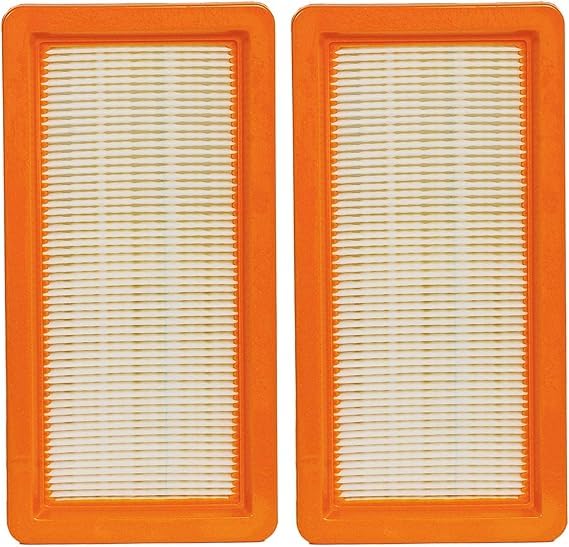 Purfex 2 Pack Karcher Compatible Filters, Flat Filter Accessery Compatible with Karcher DS5500, DS5600, DS5800, DS6000, HEPA Vacuum Cleaner Replacement Air Filters