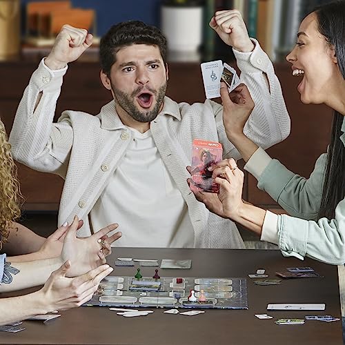 Hasbro Gaming Clue Conspiracy Board Game for Adults and Teens | Secret Role Strategy Games | Ages 14+ | 4-10 Players | 45 Mins. | Mystery Games | Party Games