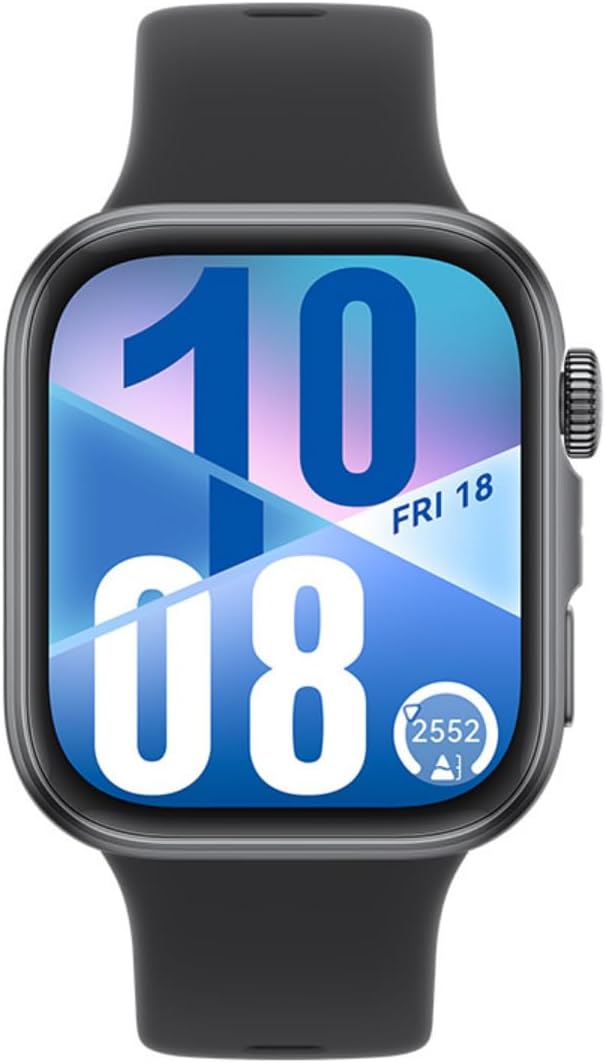 HUAWEI WATCH FIT4 Smart Watch, 1.82” Display, 100+ Sports modes, Fitness and Sleep Tracker, Heart Rate Monitor, Emotional Wellbeing Assistant, up to 10-Day Battery Life, iOS & Android, Grey