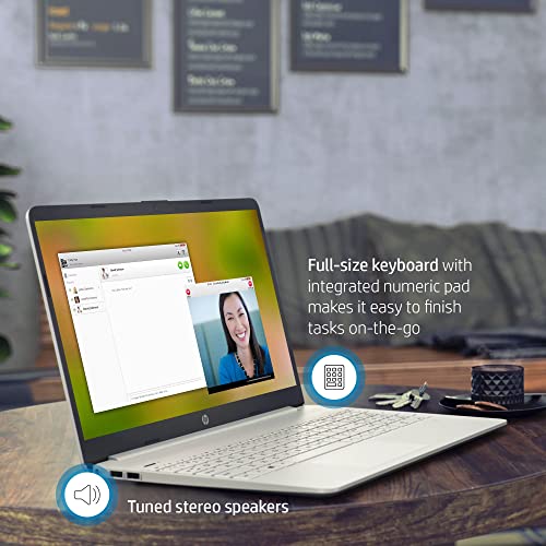 HP Newest Laptop , 15.6" HD Display, Dual Core Intel i3-1115G4 (Upto 4.1GHz,Beats i5-1030G7), 16GB RAM, 256GB SSD, HD Webcam, Bluetooth, WiFi 6, 11+ Hour Battery, Win 11 (Upgraded)