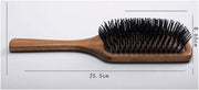 INFLUX Eco-Friendly Bamboo Hair Brush for Women & Men, Beard Brush- The Ideal Detangling Brush for Curly Hair, Beard Grooming, and Daily Styling