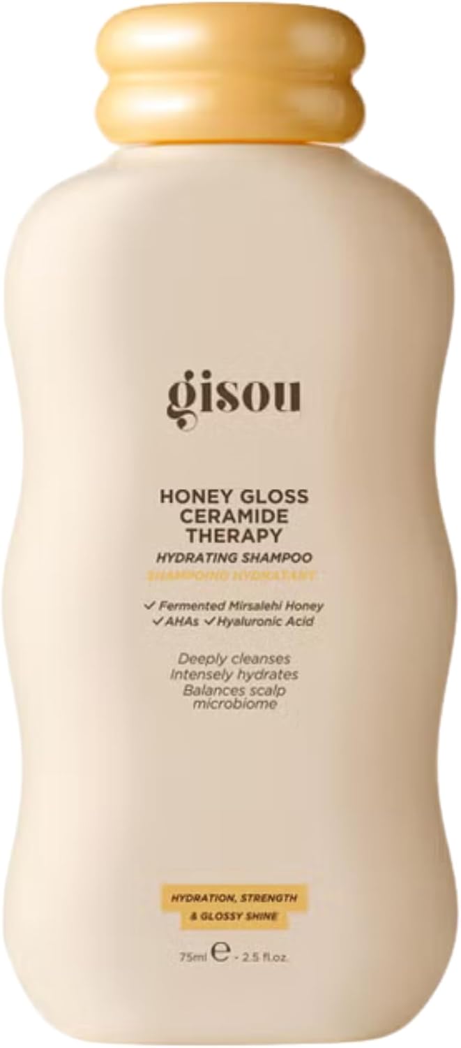Gisou Honey Gloss Ceramide Therapy Hydrating Shampoo 75ml – image 1