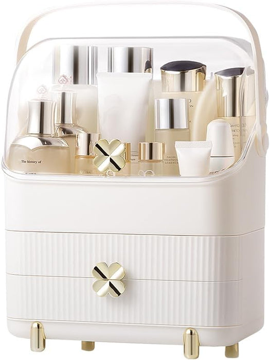 Makeup Organizer Cosmetic Display Case Skin Care Organizer Desk Vanity Organizer for Bathroom Countertop,Bedroom
