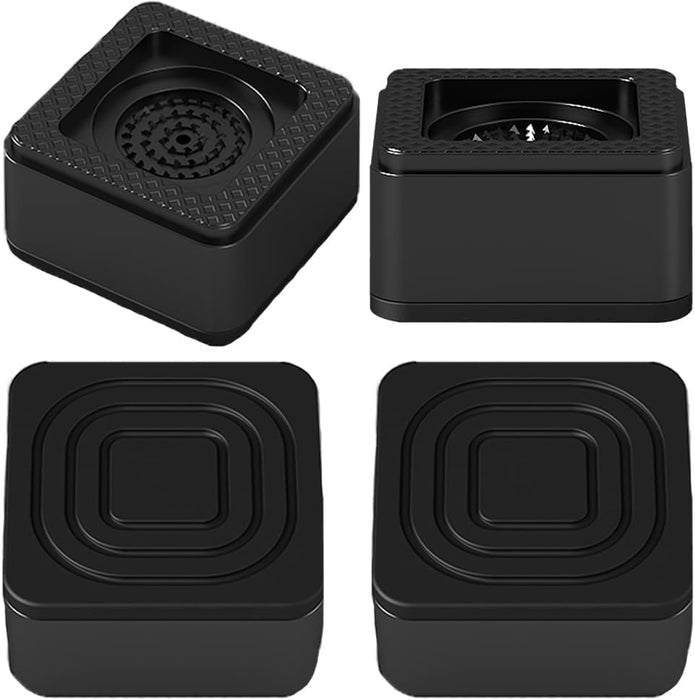 Azonee Washing Machine Anti-Vibration Pads, Rubber Washing Machine Foot Pads, Anti-Movement Washing Machine Anti-Vibration Pads, Washing Machine Stabilizer, Noise Reduction and Shockproof (4Pcs)