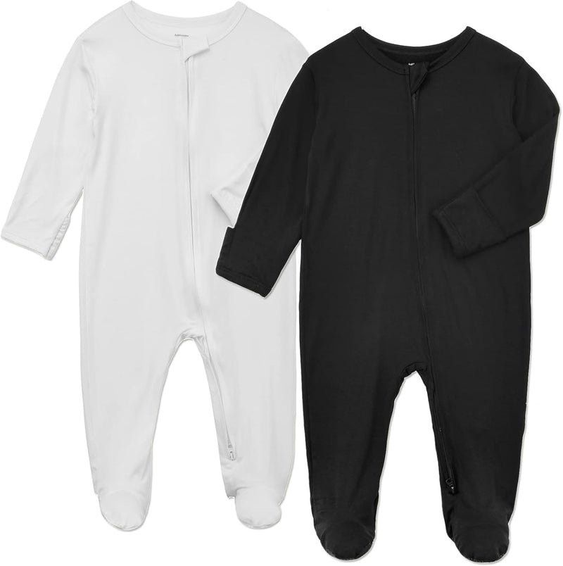 Aablexema Unisex Baby Baby Footie Pjs baby footie pjs