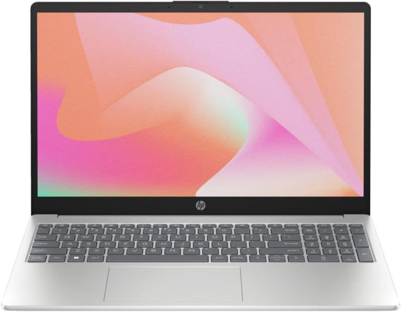 HP 2024 Newest 15 Business Laptop With 15.6" FHD Display, Intel Core i3-1315U Processor |8GB DDR4 RAM |512GB NVMe SSD |Intel Iris Xe Graphics |Backlit Keyboard |Windows 11 Natural silver