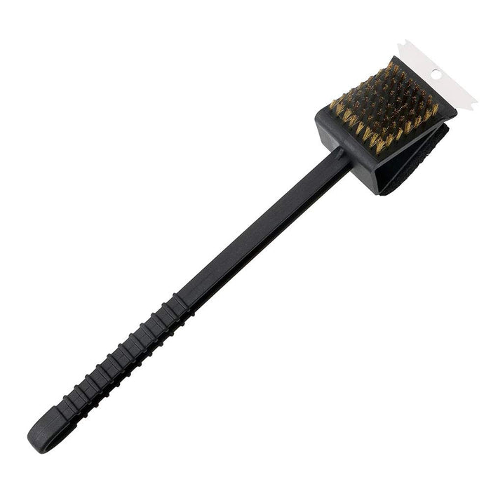BBQ Grill with Steel Bristles Steel Scraper and Scrub Pad Sponge