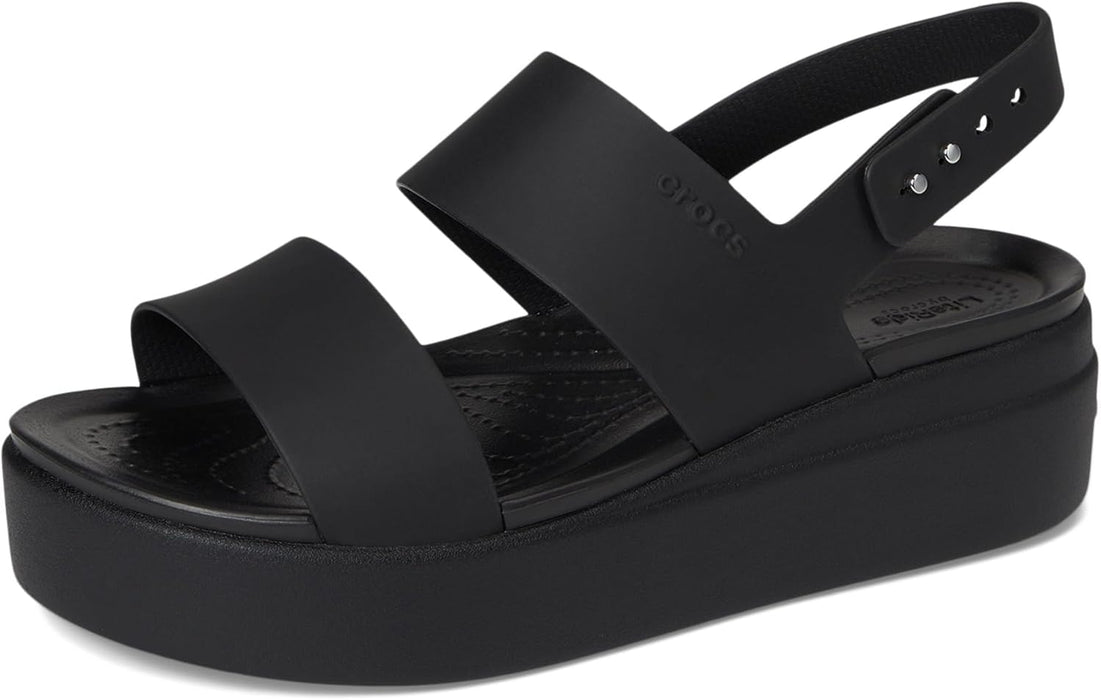 Crocs Crocs Women's Brooklyn Low Wedge womens Wedge Sandal