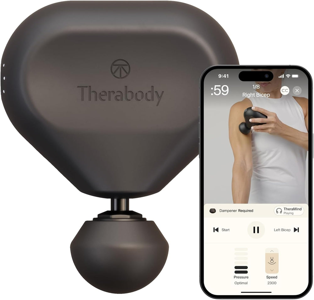 Therabody TheraGun Mini Massage Gun for Pain Relief, 3rd Gen Black Percussion Therapy