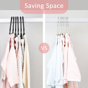 ManGotree Baby Velvet Hangers,Infant and Toddler Hangers,No-Slip Children Hangers, Ultra-Slim Space Saving Kids Hangers, Sturdy&Durable Clothes Hangers 15 Pack (Pink)