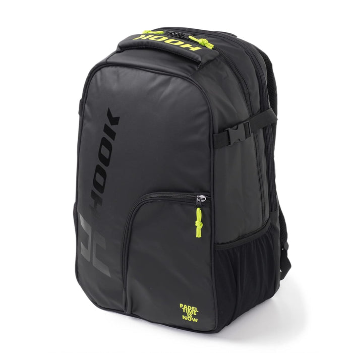 PADEL RACKETS INNOVATION SL. Hook ??Padel Backpack ??32 x 22 x 50 cm ??Unisex ??Waterproof Fabric ??Shoe Compartment ??Reinforced Lumbar System ??Adjustable Straps