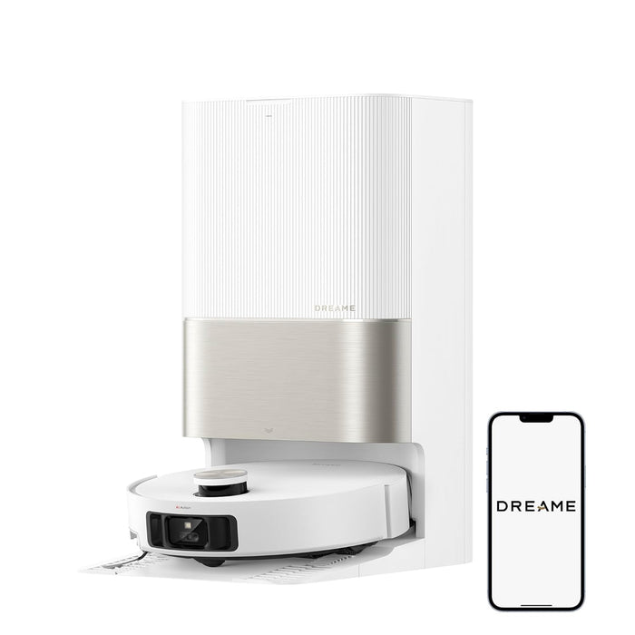 Dreame X50 Ultra Complete Robot Vacuum and Mop with Self-Cleaning, Liftable LDS Clean, Cross Barriers Up to 6cm, AI Camera, Up to 20,000Pa, Detangling Brush, Voice Control, 2 Years Warranty
