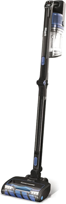 Shark Cordless Stick Vacuum Cleaner, Anti Hair Wrap, 60 Minute Run Time Battery, Flexible DuoClean Vacuum Cleaner with Motorised Pet Tool, Multi-Surface & 20cm Crevice Tools, Black & Blue, IZ300MET