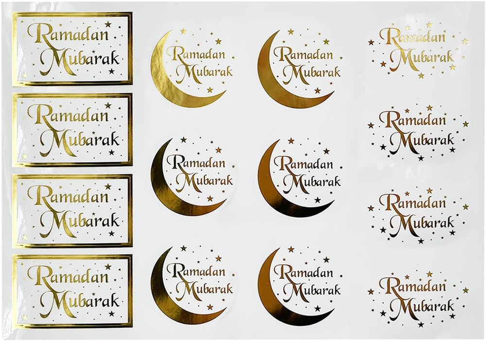 Ramadan Mubarak Gift Stickers 14Pcs/Pk
