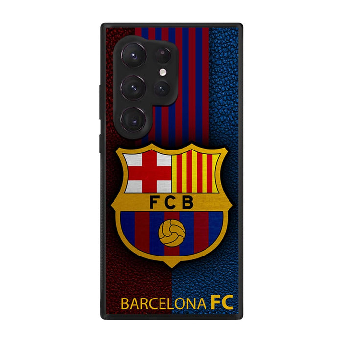 Silk Route Barcelona Design Spain Football/Soccer Club Mobile Back Cover for Samsung S24 Ultra, Multicolor