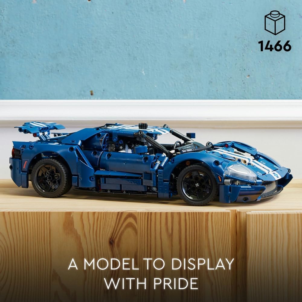Technic 2022 Ford GT 42154 Building Kit for Adults (1,466 Pieces)