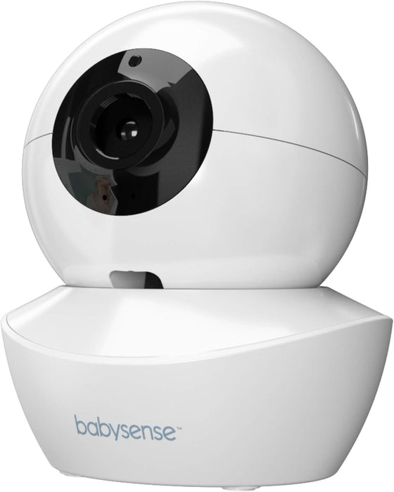 Babysense HD S2 Baby Video Monitor, Pan-Tilt Remote Zoom, Two-Way Talk Audio, Long Range, Night Vision, Night Light, Lullabies, Monitoring