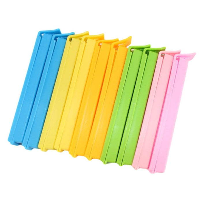 30 pcs Plastic Bag Sealing Clips for Snacks Bag Clips for Food Storage Clips in Fridge Freezer or Cupboards 11cm