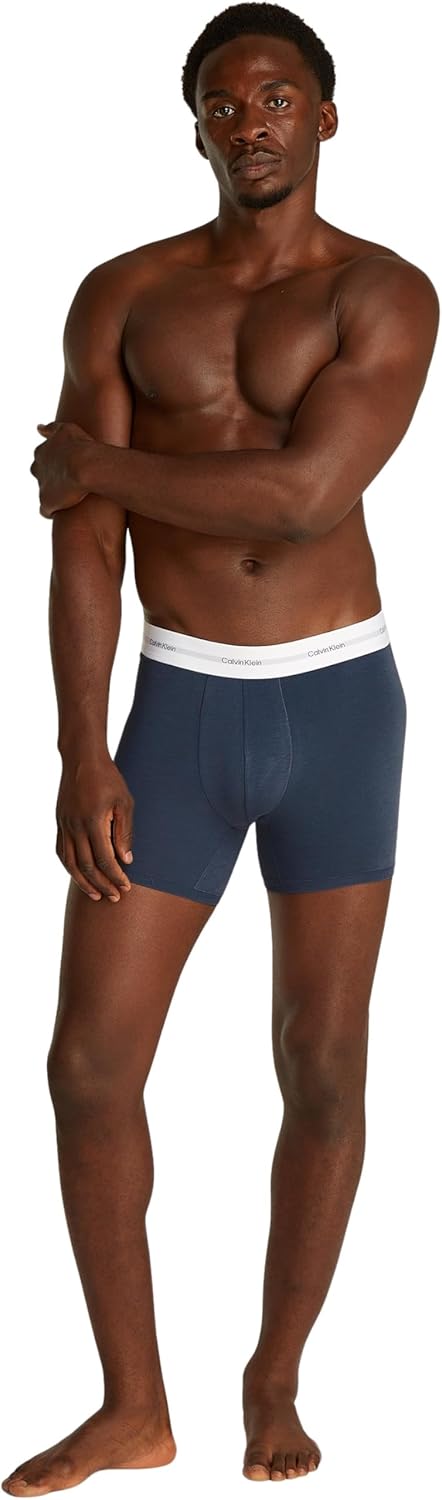 Calvin Klein Mens BOXER BRIEF 3PK Underwear Bottoms