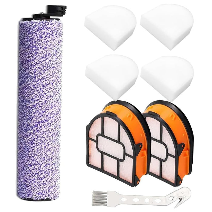 Ytaland Replacement Parts Accessories for Shark WDB1F2 for HydroVac XL 3-in-1 Vacuum Cleaner Replacement Parts, 1 Roller Brush, 2 Filters, 4 Filter Cotton