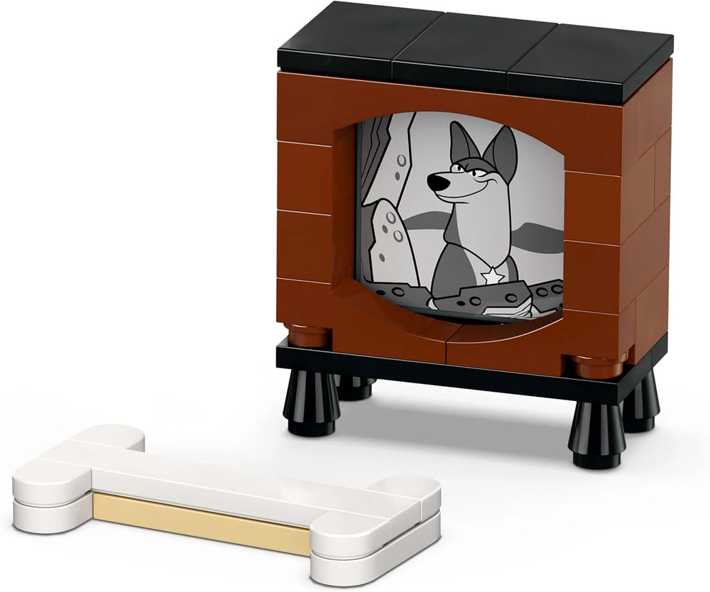 Disney Lucky & Penny 101 Dalmatians Puppies 43271 Play & Display Animal Figures, Movable Heads, Legs & Tails, Building Toy, Gift for 6+ Year Old Girls & Boys, 268 Pieces