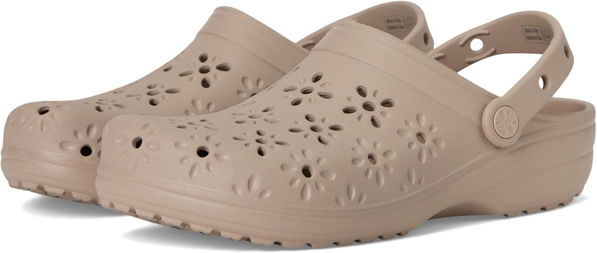 Classic Clogs With Floral Cut Out Design unisex-adult Clog โ image 1